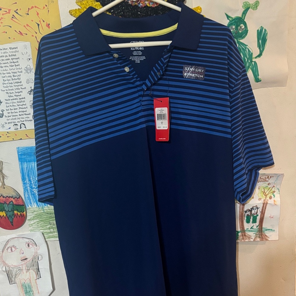 Chaps Golf Navy Polo Shirt xl make an offer